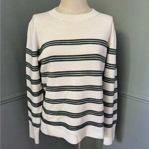 Veronica Beard Ivory Knit Sweater Sz XL